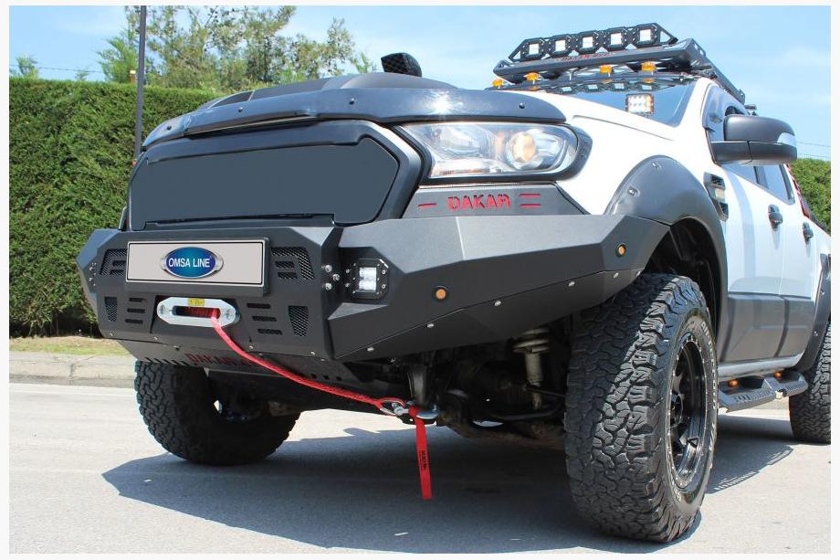 Ford Ranger 2011–2022 Front bumper with skid plate Dakar (2015-2022) Photo 2