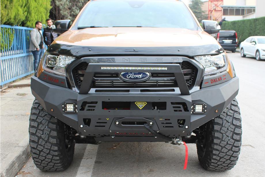 Ford Ranger 2011–2022 Front bumper with skid plate Dakar (2015-2022) Photo 1