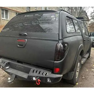 Reinforced Rear Bumper Dakar V1 (2010-2015) Mitsubishi L200 2006-2015 photo 2