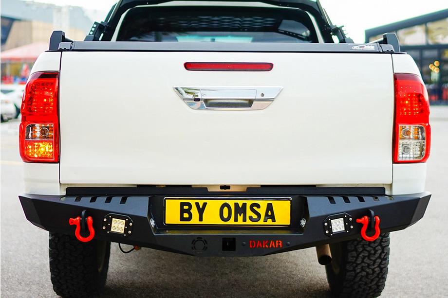 Mitsubishi L200 2006-2015 Reinforced Rear Bumper Dakar V1 (2010-2015) Photo 6