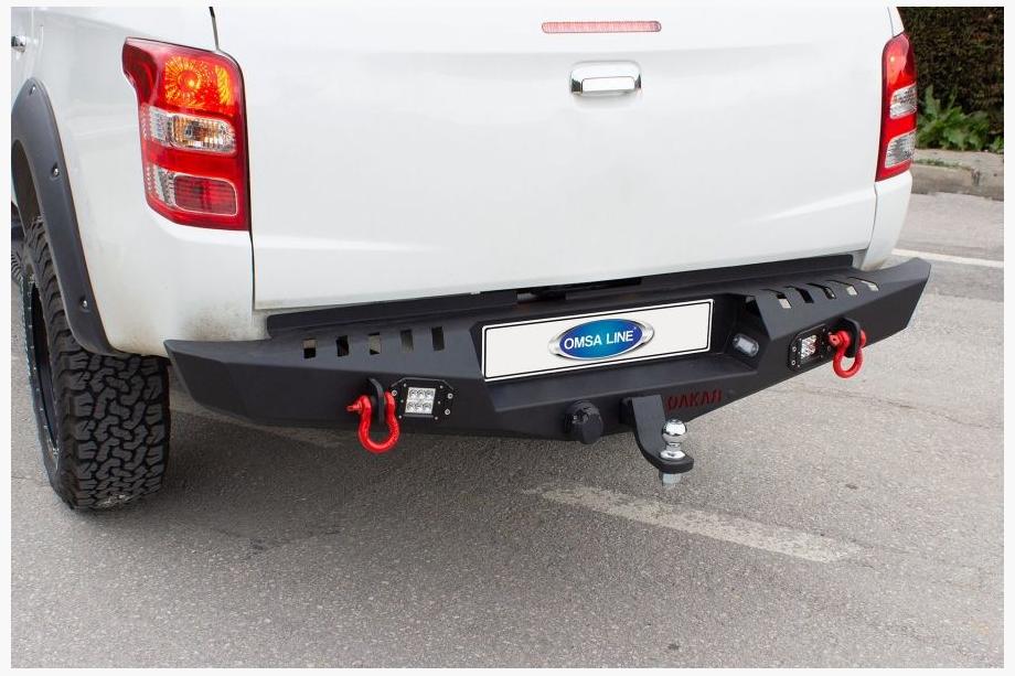 Mitsubishi L200 2015-2024 Rear Bumper Dakar V1 (2015-2019) Image