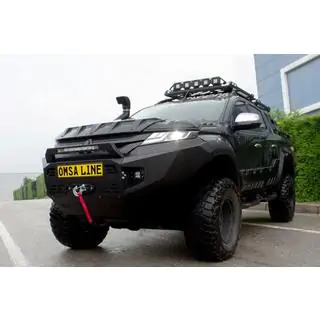Front bumper with skid plate Dakar (2019+)