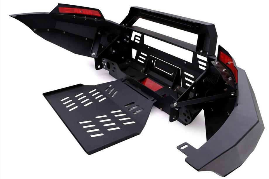 Mitsubishi L200 2015-2024 Front bumper with skid plate Dakar (2019+) Photo 6