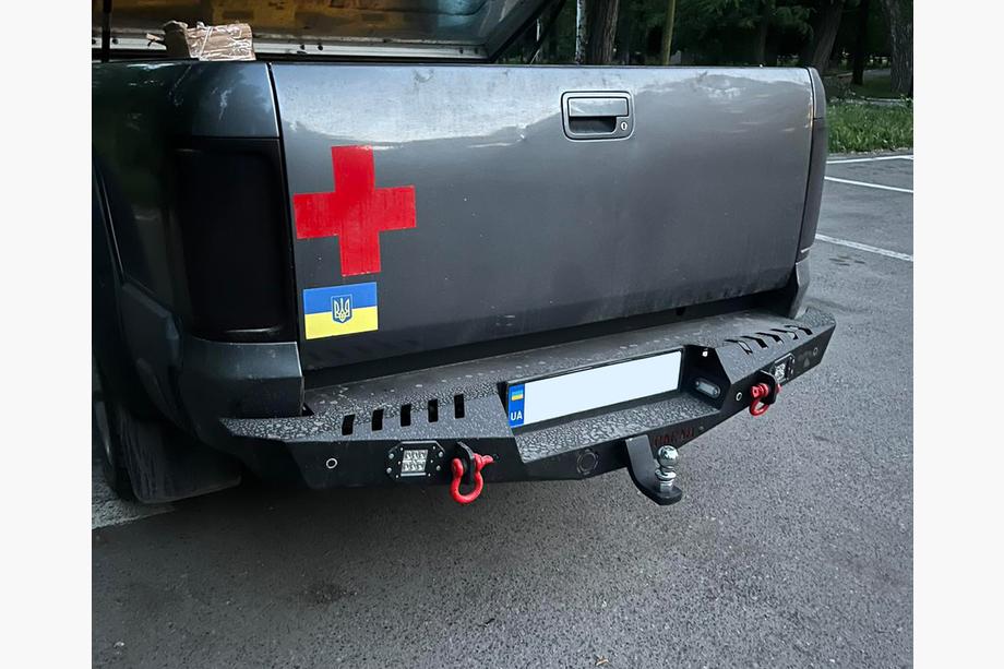 Volkswagen Amarok 2010-2022 Rear Bumper Dakar V1 Image