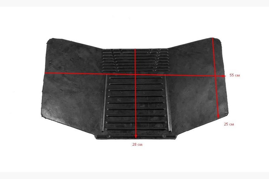 Universal rear bridge floor mat (Polytep) Photo 1
