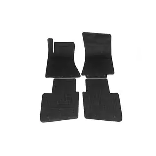 Rubber Floor Mats (4 pcs, Polytep)