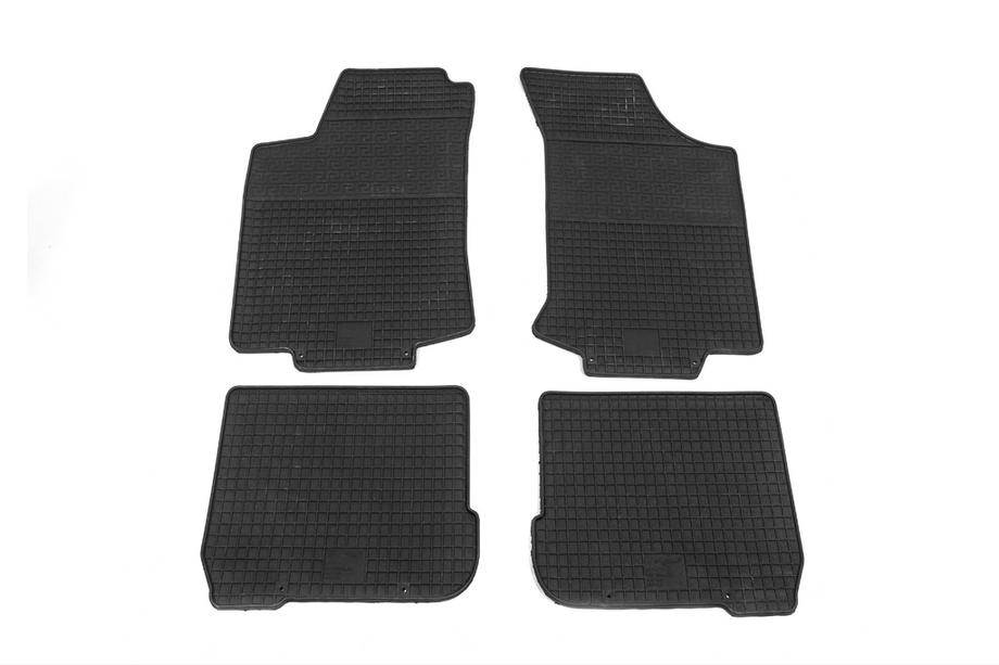 Volkswagen Vento 1992-1998 Rubber Floor Mats (4 pcs, Polytep) Image
