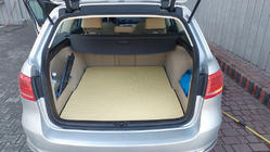 Volkswagen Passat B7 2012-2015 Trunk Mat (EVA, Beige) SW photo 3