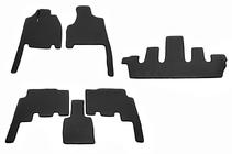 Chrysler Voyager 2001-2007 Floor mats (3 rows, EVA, Black) photo 13