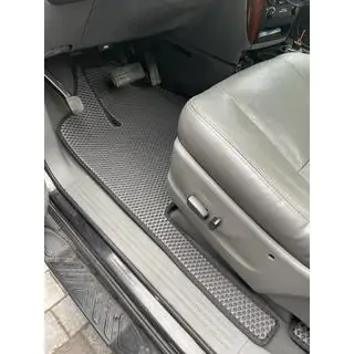 Floor mats (3 rows, EVA, Black) photo 2