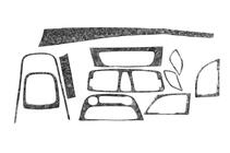 Renault Megane III 2009-2016 Dashboard Trim Covers (Meric) Carbon photo 4