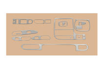 Kia Sephia 1993-1998 Dashboard Trim (1995-1998) Dark Wood photo 1