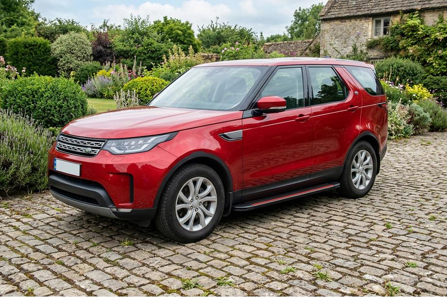 Land Rover Discovery V 2017- Side Steps Maya Red (2 pcs, Aluminum) Image