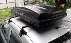 Roof box Niken black (430 L) photo 2