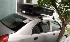 Roof box Niken black (430 L) photo 23