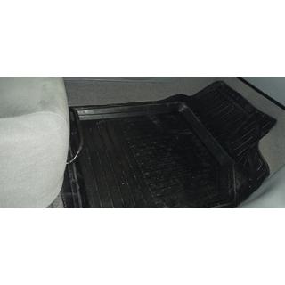 Rubber floor mats with edge (5 pcs, Polytep) Chevrolet Lacetti 2003-2024 photo 1