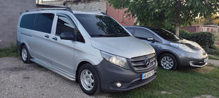 Mercedes Vito/V-class W447 2014- Window Deflectors (2 pcs, DDU) photo 2