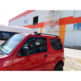 Skyport Roof Rails (black) Suzuki Jimny 1998-2018 photo 4