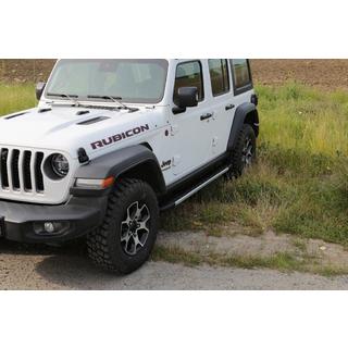 Side Steps Duru (2 pcs, Aluminum) Jeep Wrangler 2018- photo 1