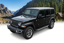 Jeep Wrangler 2018- Side Steps Maya V1 (2 pcs, Aluminum) photo 1