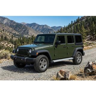Side Steps Maya V2 (2 pcs, Aluminum) Jeep Wrangler 2018- photo 1
