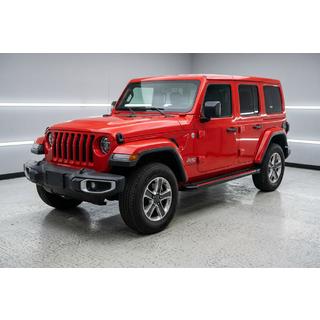 Side Steps Maya Red (2 pcs, Aluminum) Jeep Wrangler 2018- photo 1