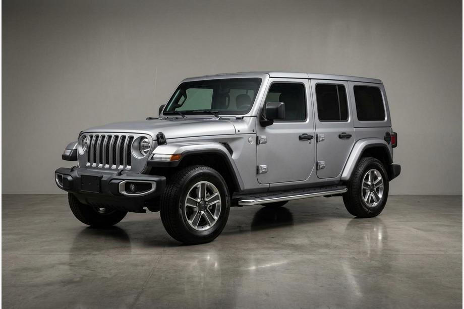 Jeep Wrangler 2018- Side Steps Maydos V1 (2 pcs, Aluminum) Image