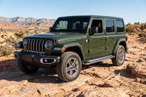 Jeep Wrangler 2018- Side Steps Maydos V2 (2 pcs, Aluminum) photo 1