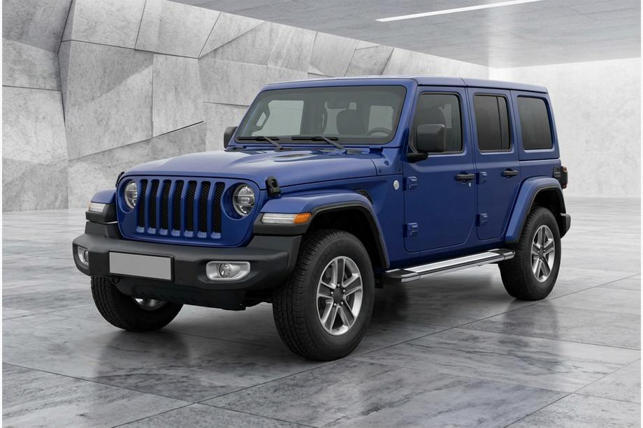 Jeep Wrangler 2018- Side Steps Rainbow (2 pcs, Aluminum) Image