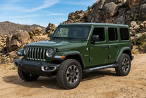 Jeep Wrangler 2018- Side Steps Vision New Black (2 pcs, Aluminum) photo 1