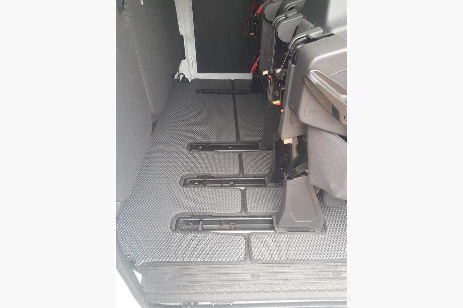 Ford Custom 2013-2022 EVA Floor Mats (Full Set, Black) Image