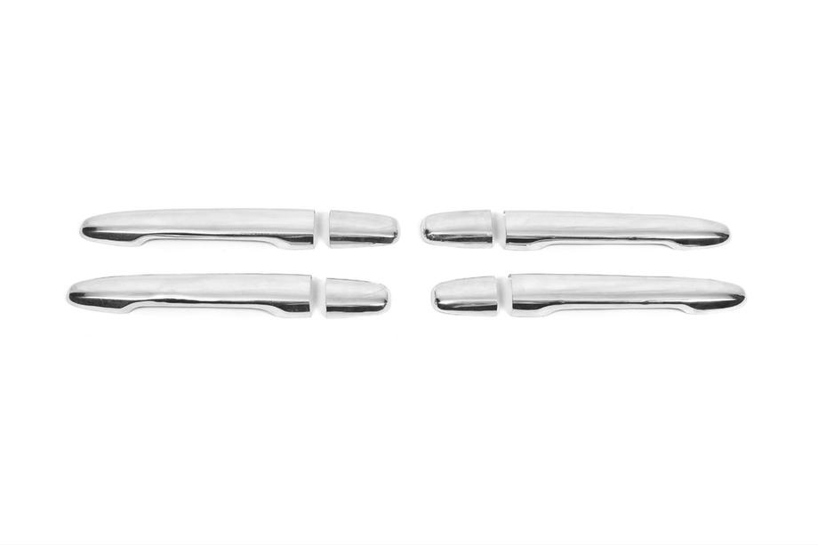 Mitsubishi Lancer X 2008- Sale! Chrome Door Handle Covers (4 pcs, no keyholes) Photo 1