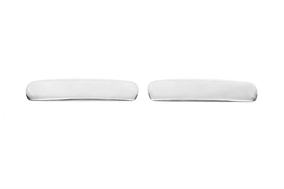 Audi A3 2003-2012 Door handle covers without keyhole (2 pcs, stainless steel) Image