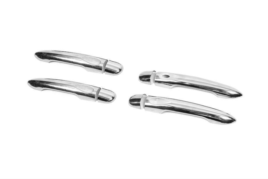 Renault Megane III 2009-2016 Sale! Chrome door handle covers without keyhole (4 pcs, stainless steel) Image