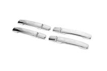 Nissan Qashqai 2007-2010 Sale! Chrome door handle covers without keyhole (4 pcs, stainless steel) photo 2