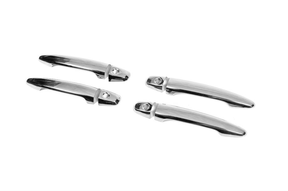 Toyota Camry 2006-2011 Sale! Chrome Door Handle Covers with Keyhole (4 pcs, Stainless Steel) Image