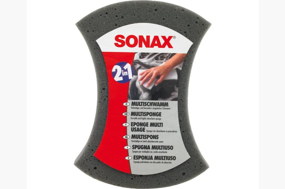Sonax Dual-Sided Car Wash Sponge Photo 1