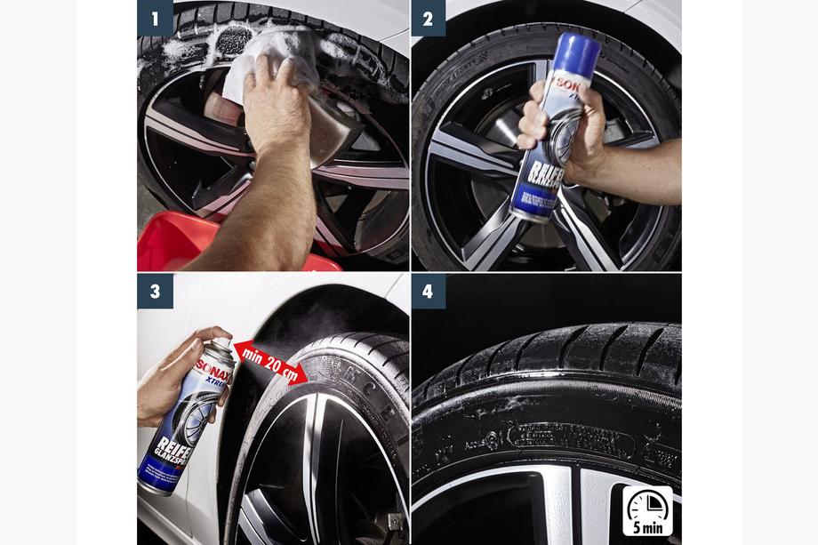 Sonax Xtreme Tire Care with Shine 400 ml Photo 3