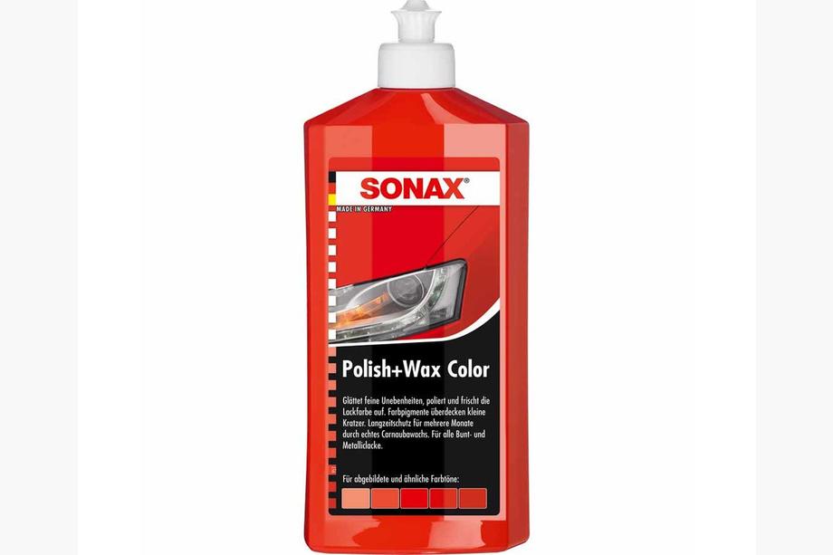 Sonax NanoPro Color Polish Red with Wax 500ml Image