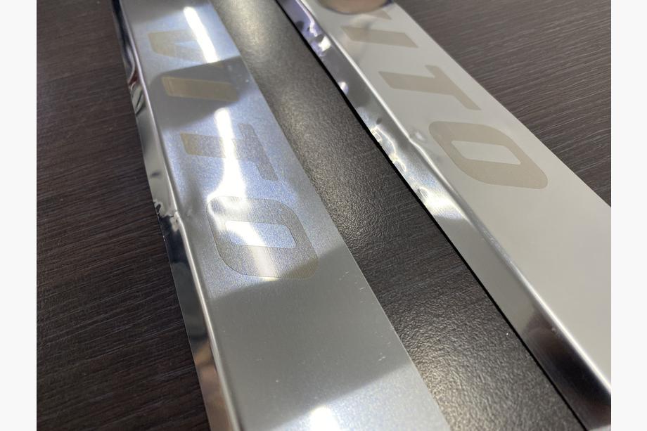 Mercedes Vito W639 2004-2014 SALE! Carmos Door Sill Protectors (2 pcs, Stainless Steel) Image