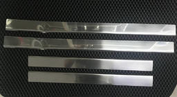 Mercedes E-class W124 1984–1997 SALE! Carmos Stainless Steel Door Sill Protectors (4 pcs) photo 1