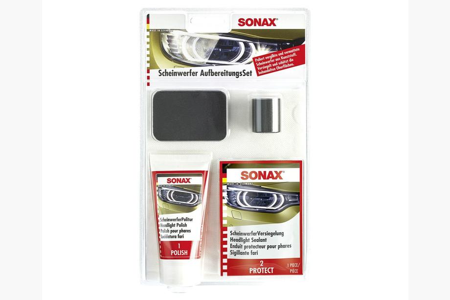 Sonax Headlight Restoration Kit for Plastic Lenses Image