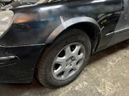 Mercedes S-class W220 1998-2005 Fender flares (4pcs, black, ABS plastic) photo 1