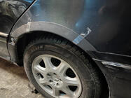 Mercedes S-class W220 1998-2005 Fender flares (4pcs, black, ABS plastic) photo 2