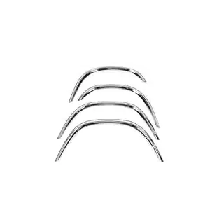 Fender Trim 1982-1989 (4 pcs, Stainless Steel) photo 3