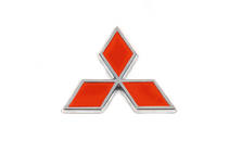 Mitsubishi Colt 1996-2004 Badge 85mm (red) photo 1