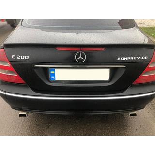 Rear emblem Mercedes E-class W211 2002-2009 photo 2