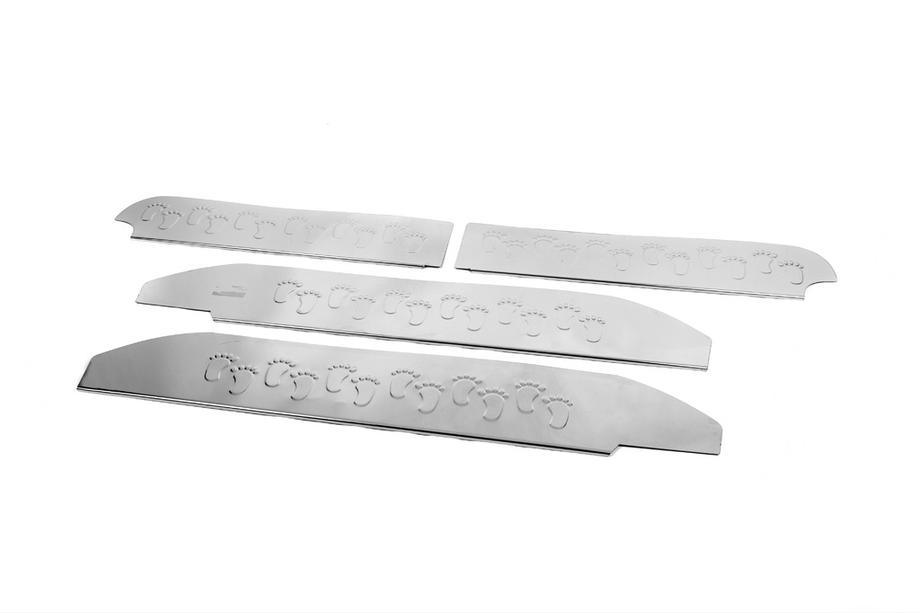 Mercedes Vito W639 2004-2014 Interior door sill covers V2 (Carmos) 3 pcs, Carmos - Turkish Steel Photo 2