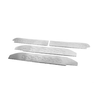 Interior door sill protectors Carmos V2 stainless steel Mercedes Viano 2004-2014 photo 1