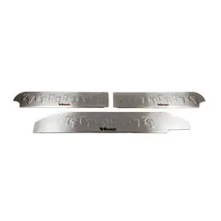 Interior door sill protectors Carmos V3 stainless steel photo 2